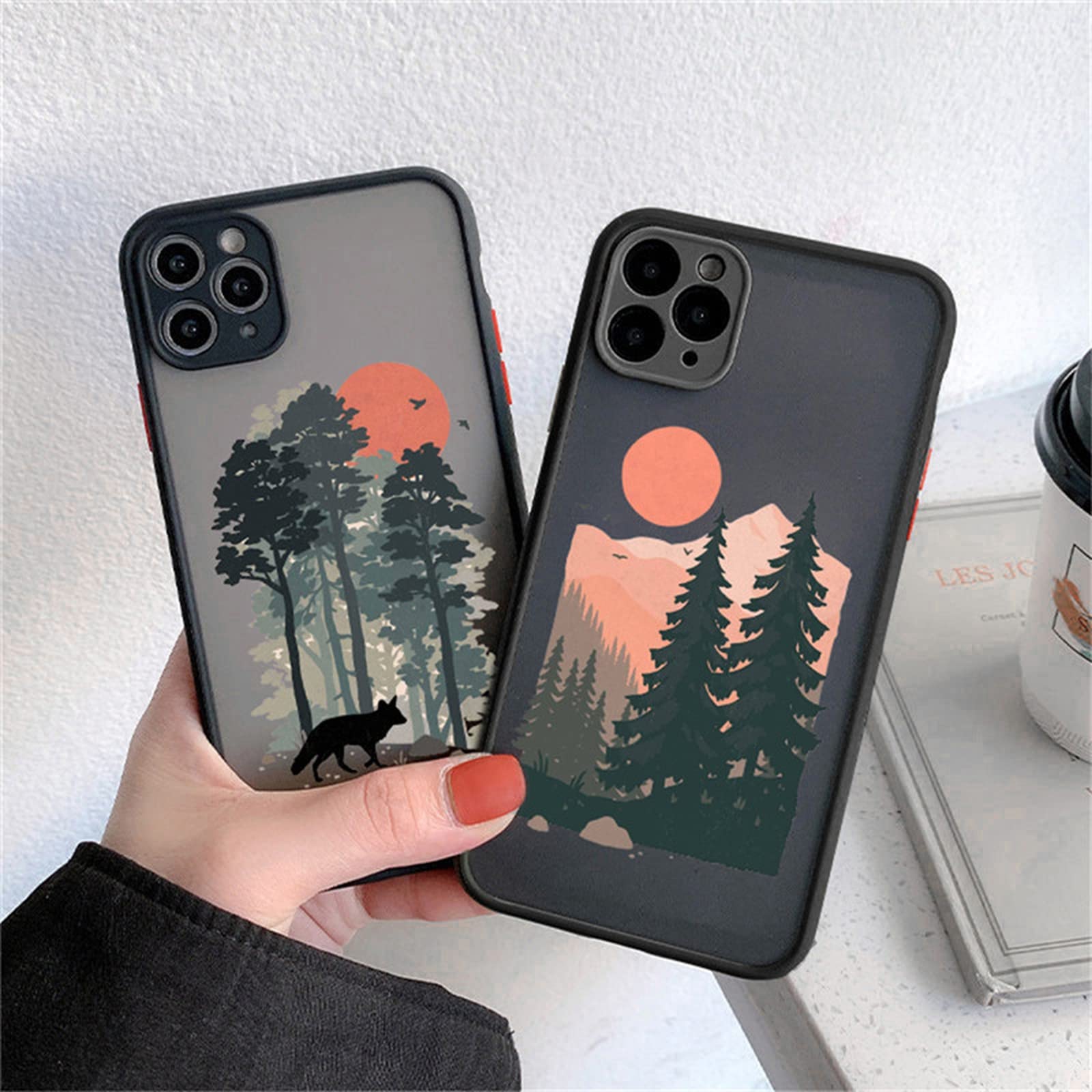 Amazon.co.jp: Qinine 手描きの For iPhone ケース1312 11 pro MAX